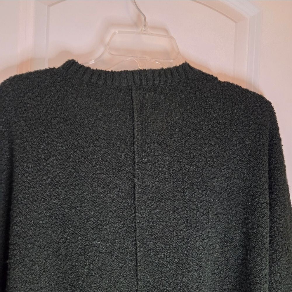 Wonderly Oversized Chunky Hunter Green Fuzzy Sweater - Picture 8 of 8